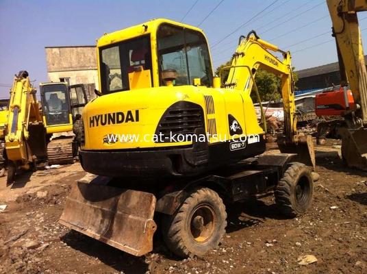 USED HYUNDAI Wheel Excavator 60W-7 FOR SALE